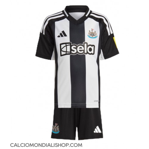 Maglie da calcio Newcastle United Prima Maglia Bambino 2024-25 Manica Corta (+ Pantaloni corti)